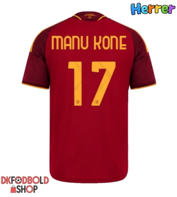 AS Roma Manu Kone #17 Hjemmebanetrøje 2026-27 Kort ærmer AS Roma Manu Kone #17 Hjemmebanetrøje 2026-27 Kort ærmer